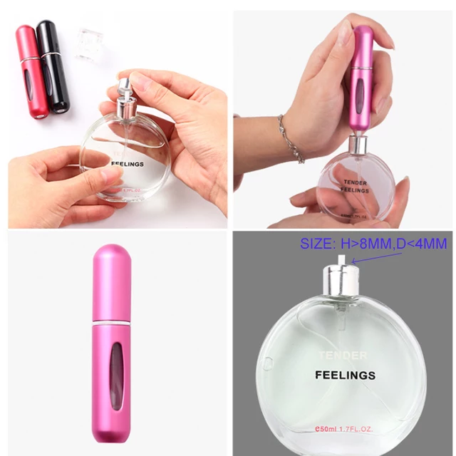 Refillable Perfume Bottles : refillable perfume